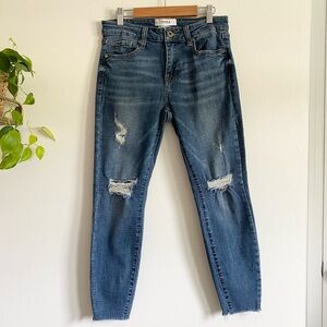Pistola Distressed Skinny Jeans Size 27
